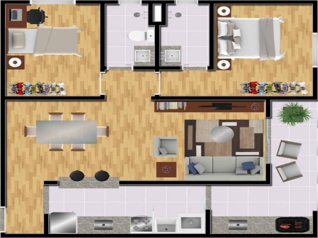 #1206 - Apartamento para Venda em Taubaté - SP - 2