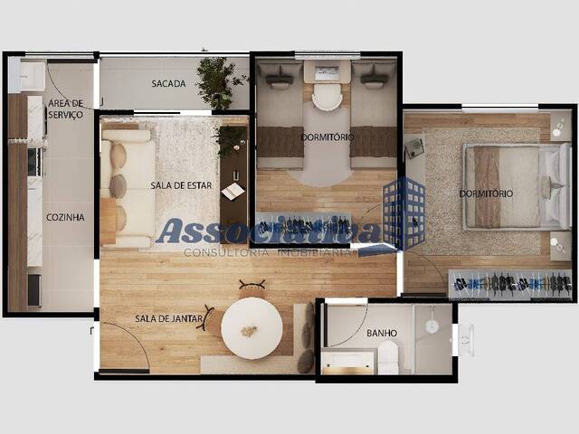#1838 - Apartamento para Venda em Taubaté - SP - 3