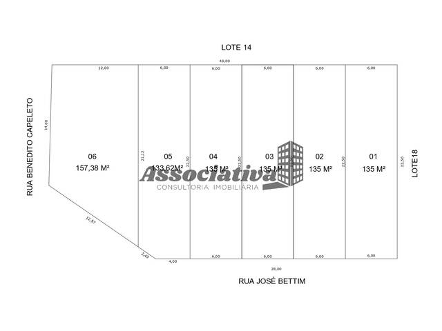 #1874 - Terreno para Venda em Taubaté - SP