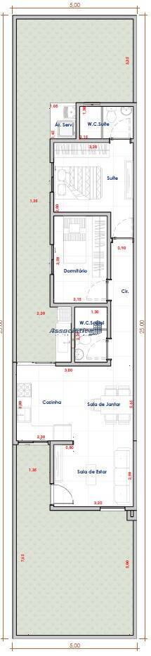 Casa, 2 quartos - Foto 2